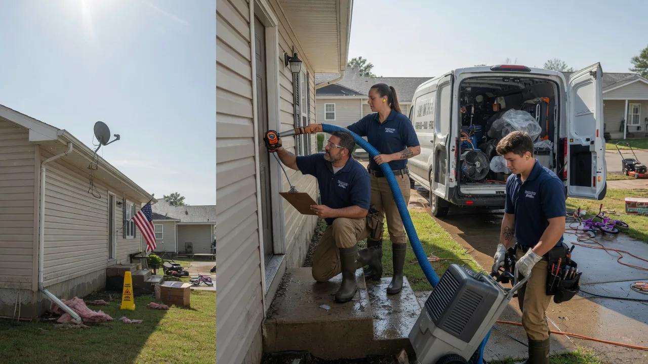 Ceiling Water Damage Restoration in Cherry Point, NC near me